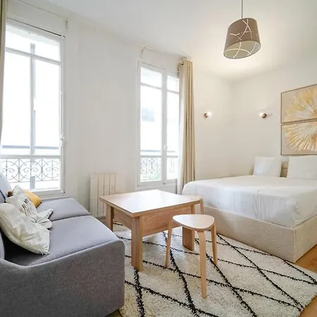 Studio Buttes-chaumont - Hautpoul - V Apartment *